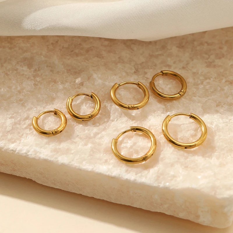 Verfeinerte Hoop-Ohrringe - Sophia | Shop Nory