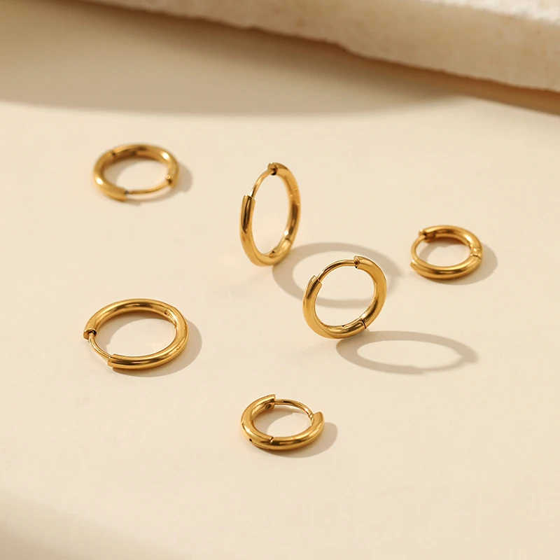 Verfeinerte Hoop-Ohrringe - Sophia | Shop Nory