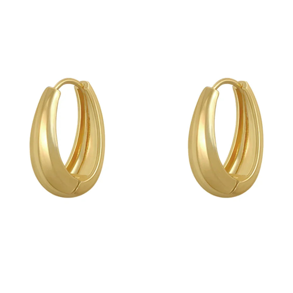 Klassische Creolen aus Gold | Shop Nory