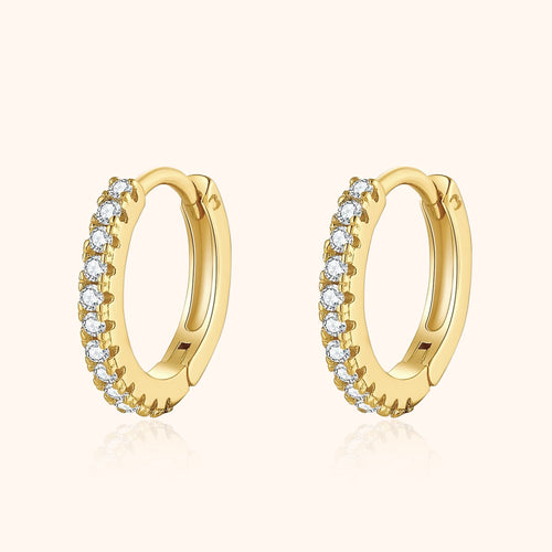 Stilvolle Zirkonia-Creolen – Aurina | Shop Nory