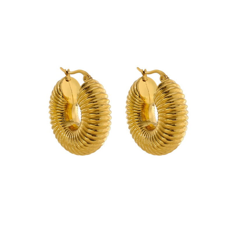 Edelstahl Ohrringe | Goldene Ohrringe, Edelstahl | Shop Nory