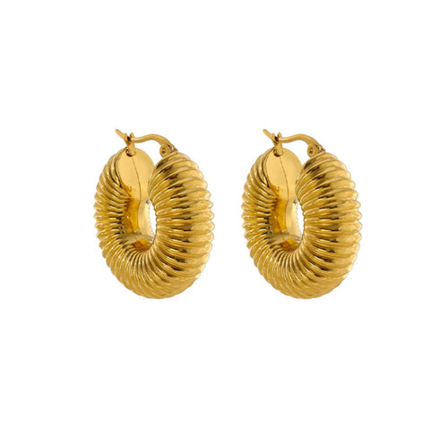 Edelstahl Ohrringe | Goldene Ohrringe, Edelstahl | Shop Nory