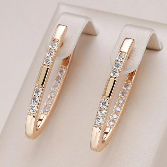 Strahlende Zirkonia Ohrringe - Celeste | Shop Nory