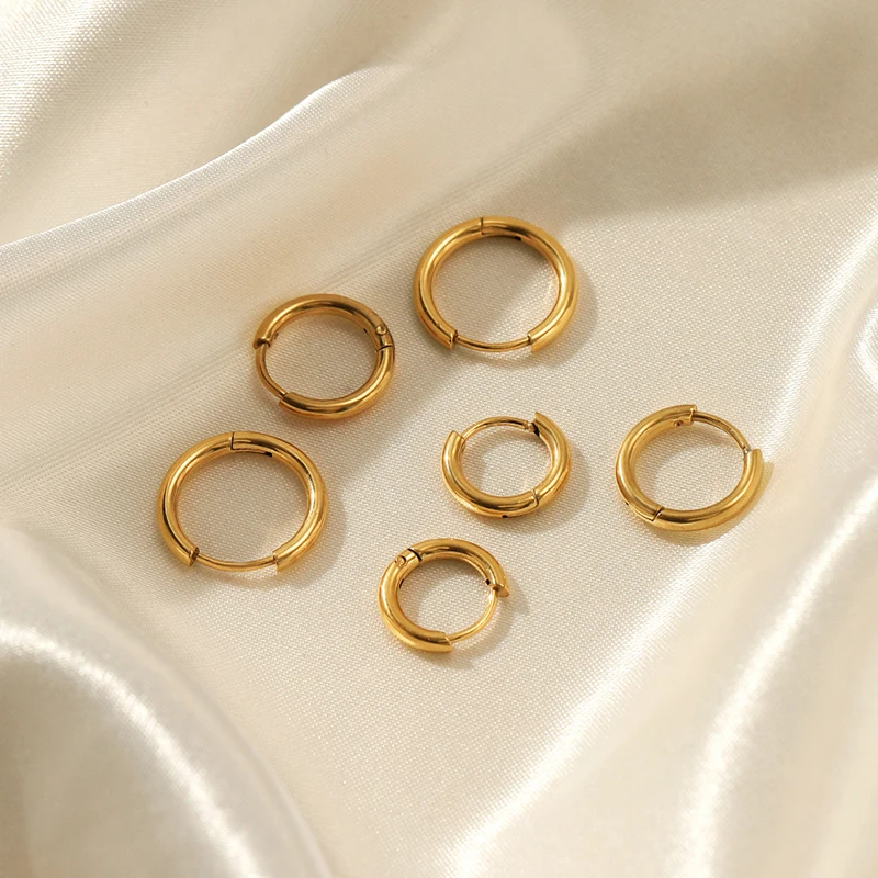Verfeinerte Hoop-Ohrringe - Sophia | Shop Nory