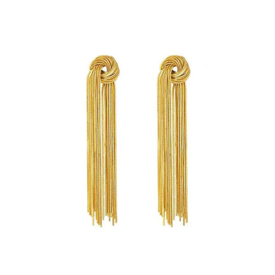 Lange Quasten-Ohrringe | Shop Nory