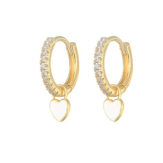 Silberfarbene Creolen | Shop Nory