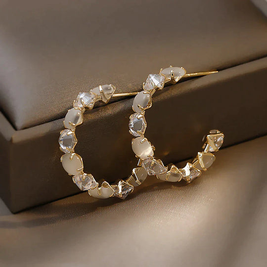 Schillernde Opal-Ohrringe | Shop Nory