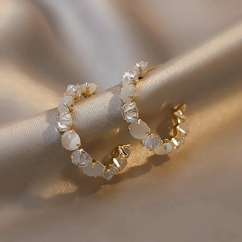 Schillernde Opal-Ohrringe | Shop Nory