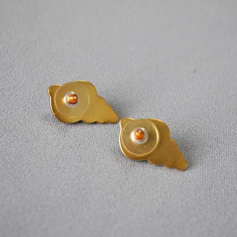 Meerblaue Muschel Ohrringe – Marina | Shop Nory