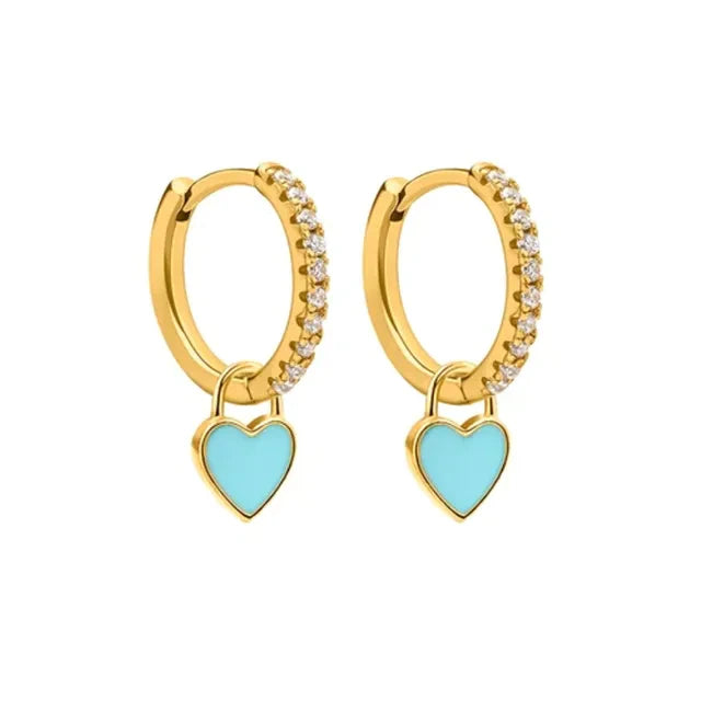 Silberfarbene Creolen | Shop Nory