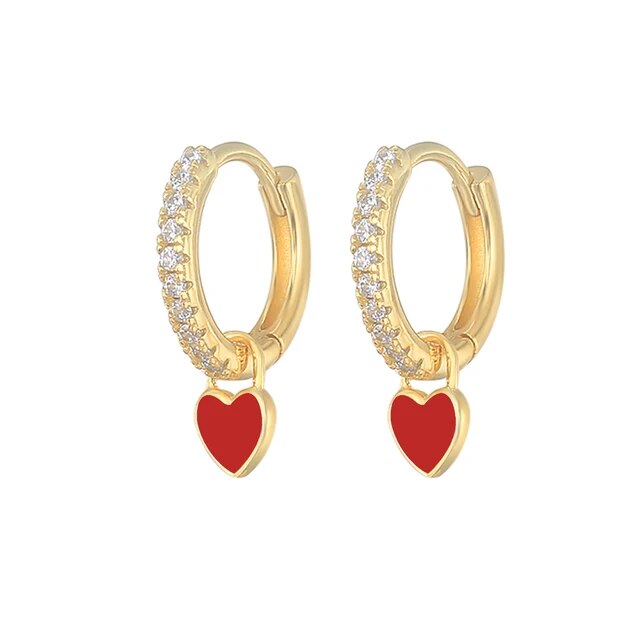 Silberfarbene Creolen | Shop Nory