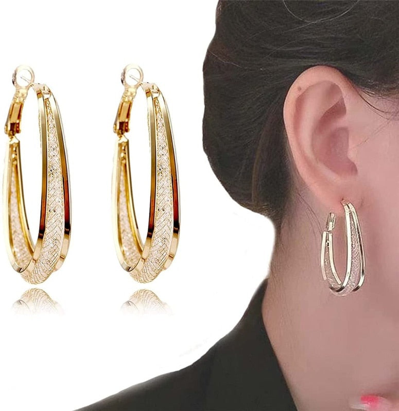 Diamanda Ohrringe | Ovale Ohrringe | Shop Nory