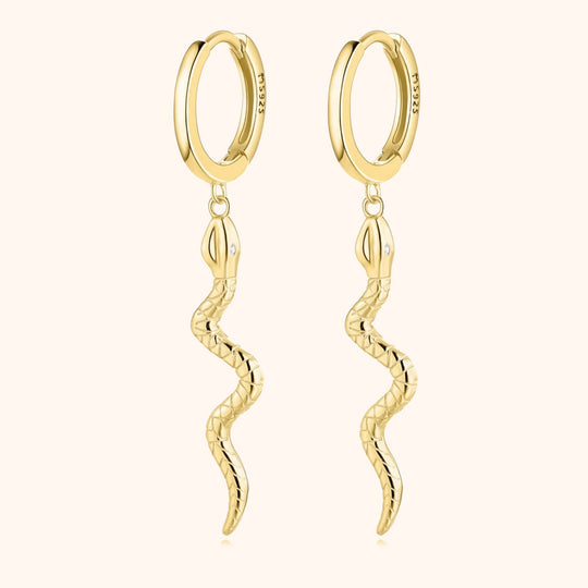 Stilvolle Schlangen-Ohrringe – Selene | Shop Nory