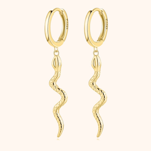 Stilvolle Schlangen-Ohrringe – Selene | Shop Nory