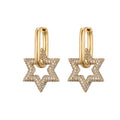 Stern-Kristall-Creolen | Shop Nory