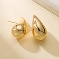Goldfarbene Tropfen Ohrringe | Shop Nory