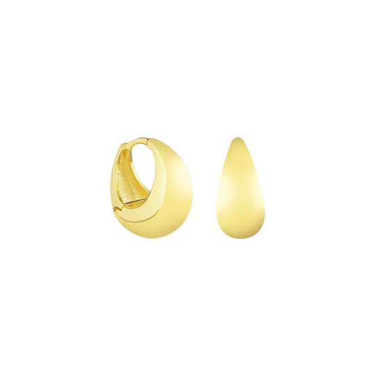 Klassische Goldene Tropfen-Ohrringe – Aveline | Shop Nory