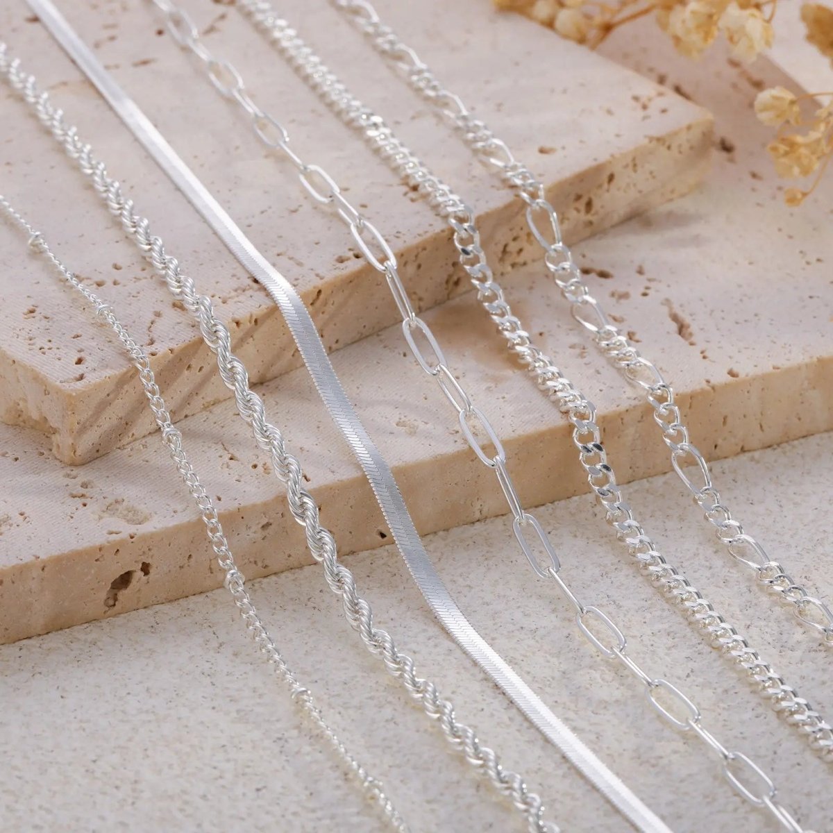 Gold/Silber Fußfesseln Sommer Strand | Shop Nory