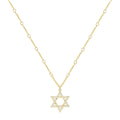 Gold/Silber Davidstern CZ Halsketten | Shop Nory