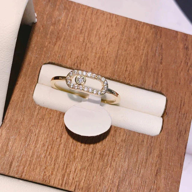 Hollow Out Square Cubic Zirconia Ringe | Shop Nory