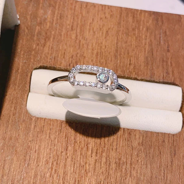 Hollow Out Square Cubic Zirconia Ringe | Shop Nory