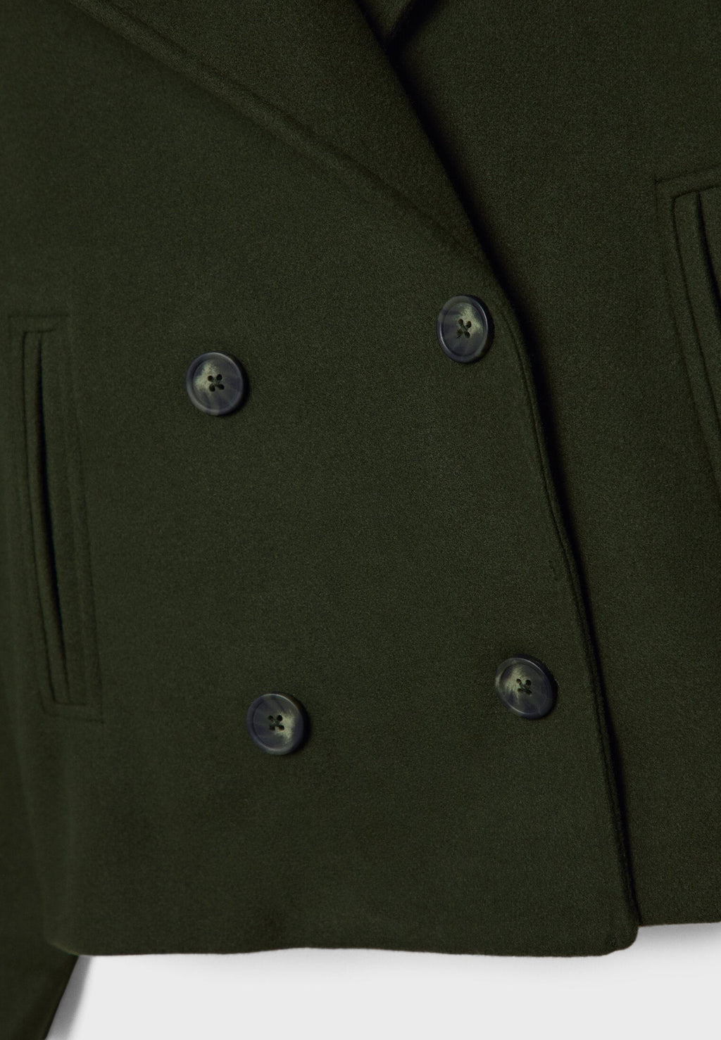 ShopNory | Damen Kurzer Mantel Oversize Herbst Übergang