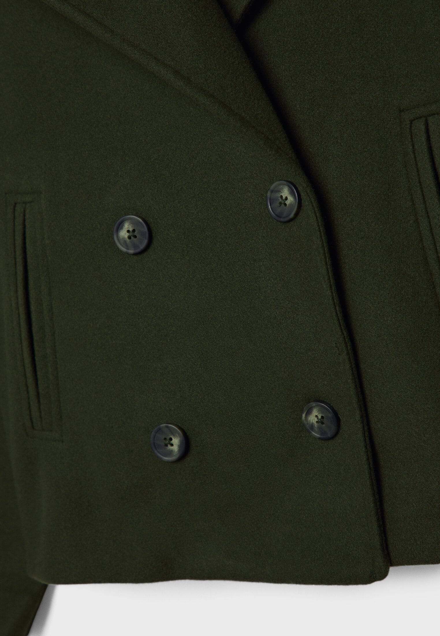 ShopNory | Damen Kurzer Mantel Oversize Herbst Übergang