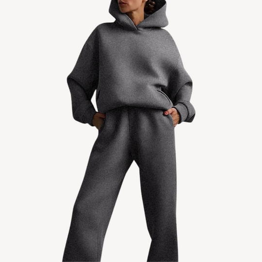 Oversized Hoodie und Jogger Set für Frauen