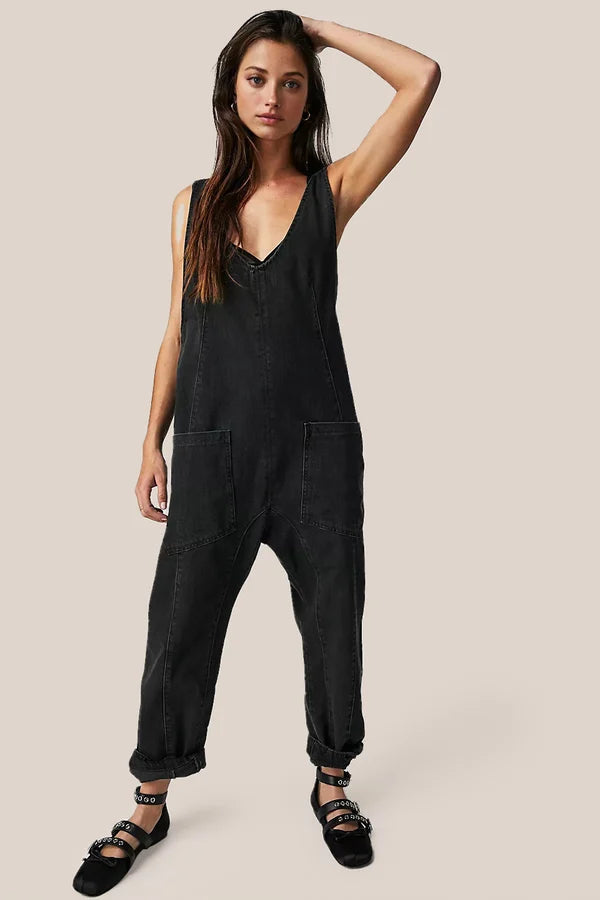 Lässiger Denim-Overall