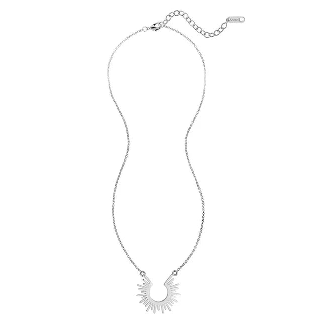 Halbkreis-Spiked-Halsketten | Shop Nory