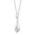 Silberne Hand- und Perlenanhänger-Halskette | Shop Nory