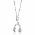 Silber Kopfhörer Charm Halskette | Shop Nory