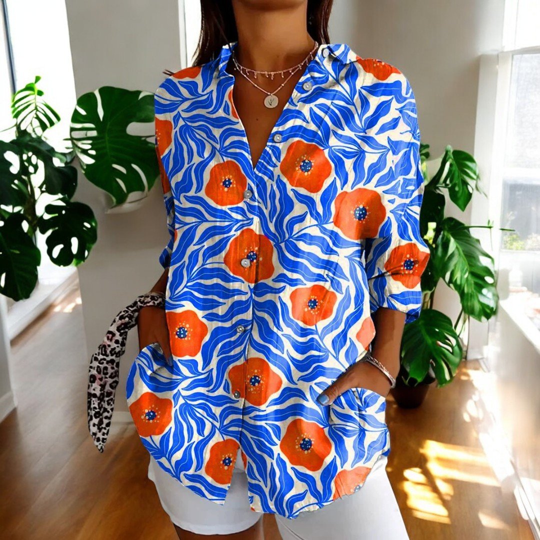 Elegante Vintage Bluse
