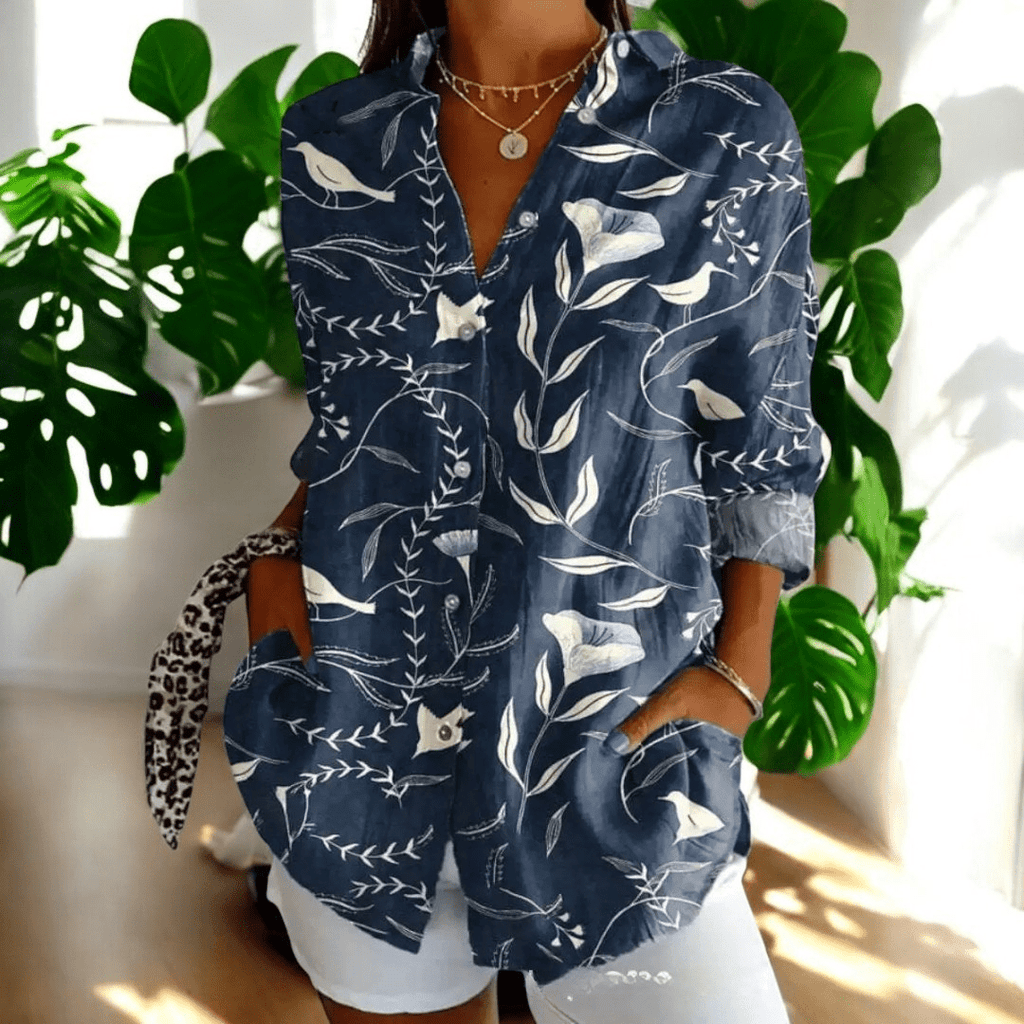 Elegante Vintage Bluse