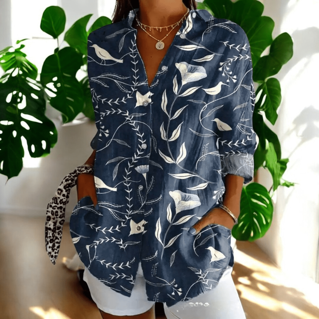 Elegante Vintage Bluse