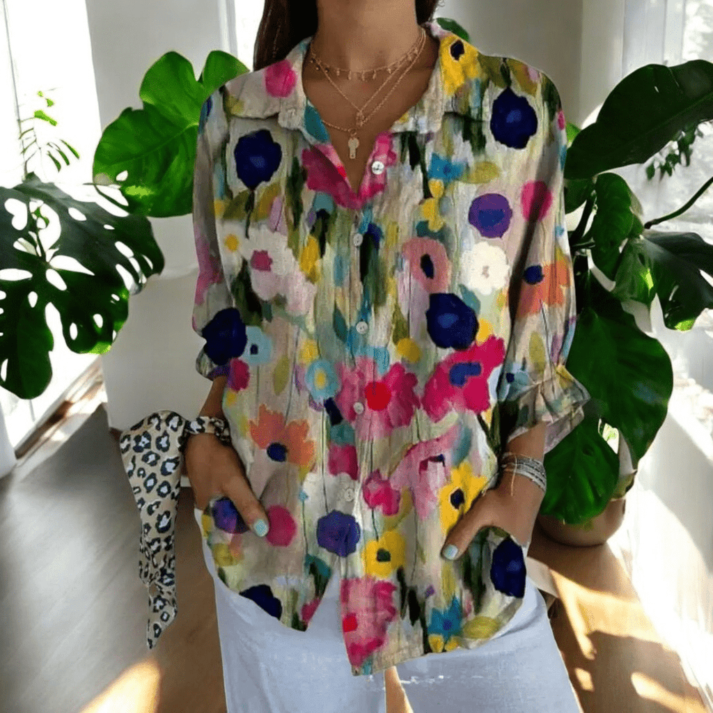 Elegante Vintage Bluse