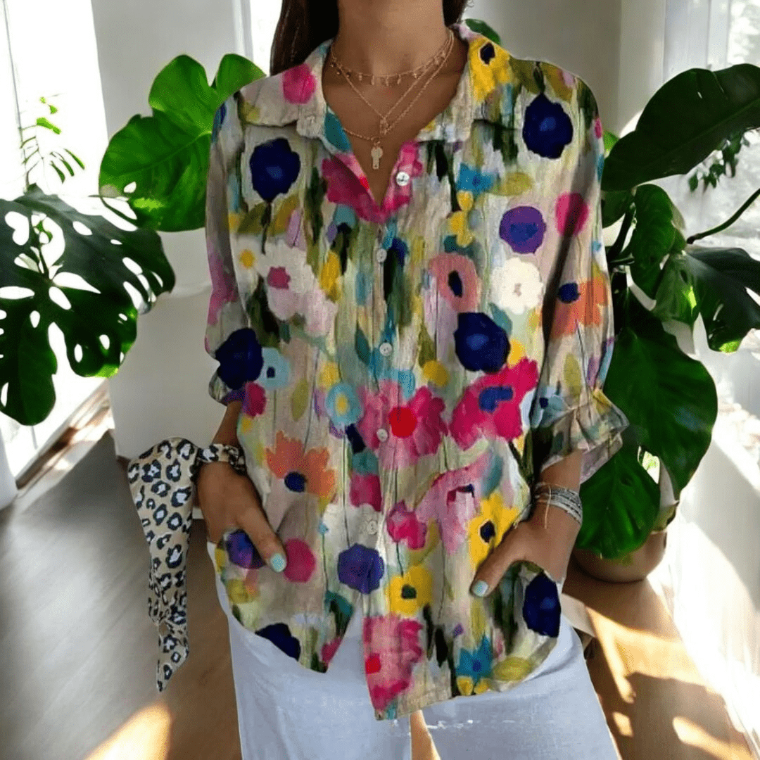 Elegante Vintage Bluse