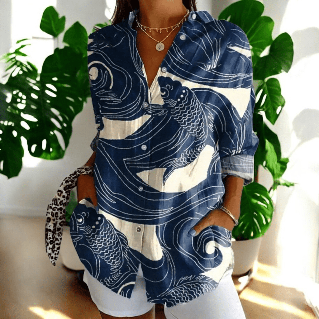 Elegante Vintage Bluse