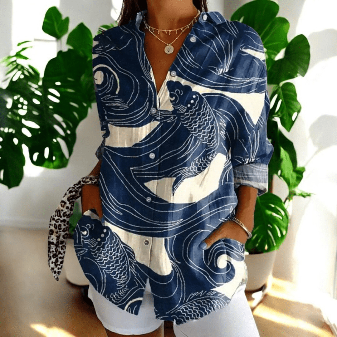 Elegante Vintage Bluse