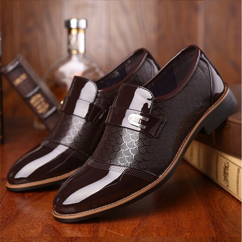 Herren Elegante Schuhe Plateau