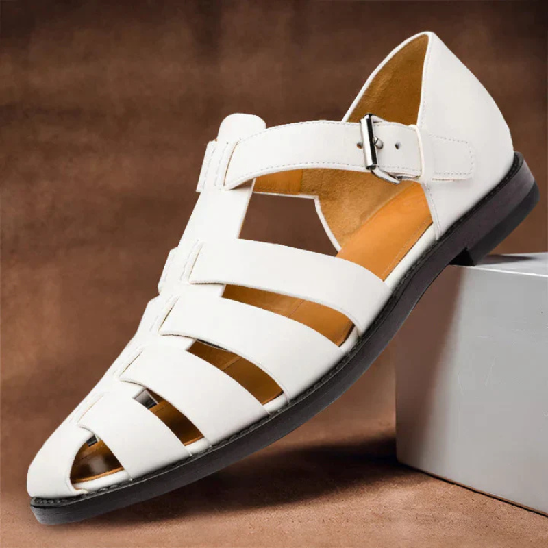 ShopNory | Herren Bequem Sandalen Schwarz