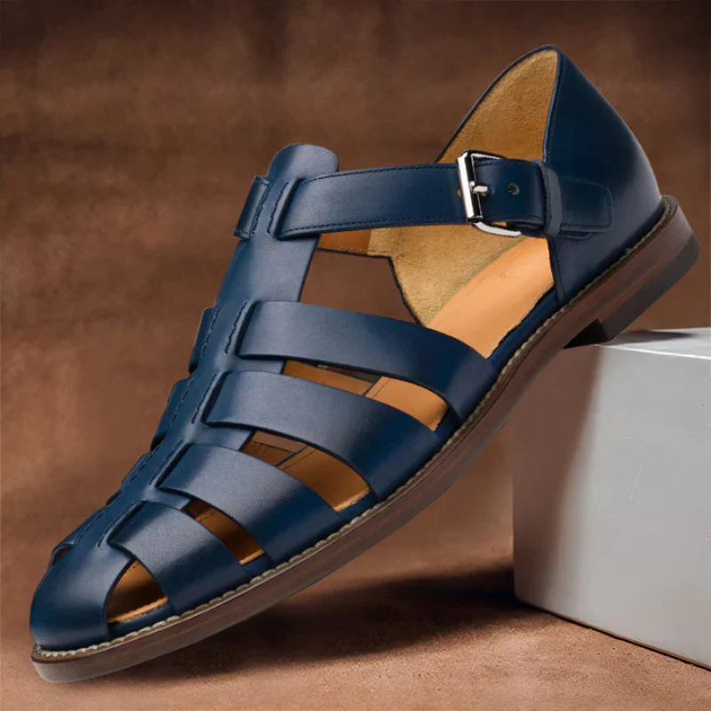 ShopNory | Herren Bequem Sandalen Schwarz