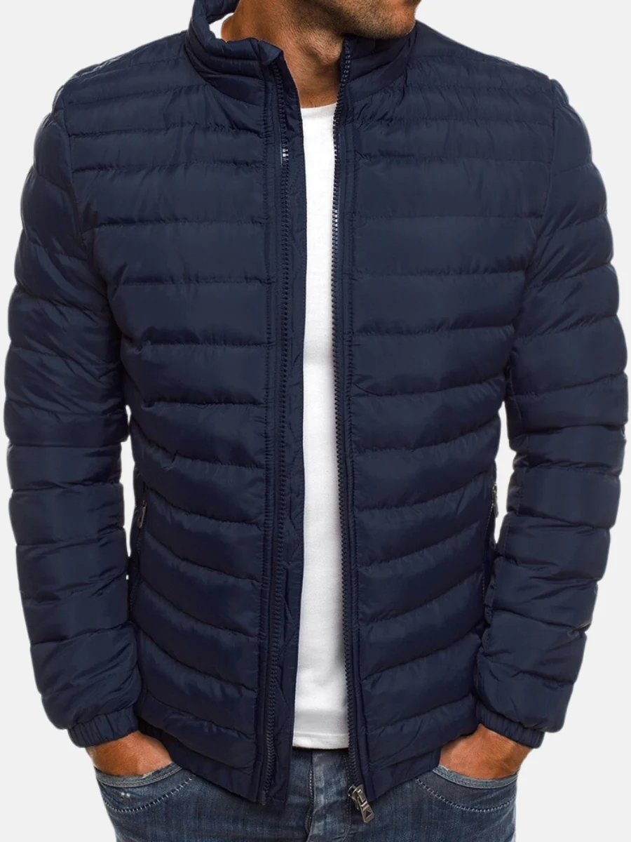 Herren Leichte Steppjacke Baumwolljacke