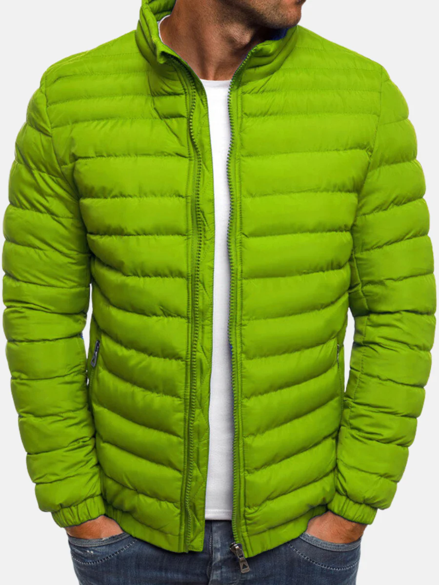 Herren Leichte Steppjacke Baumwolljacke