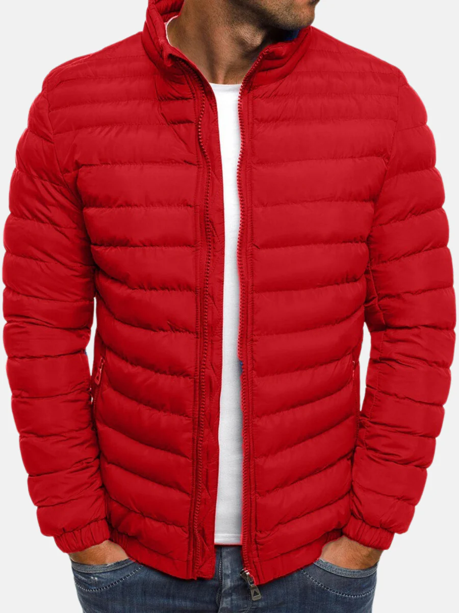 Herren Leichte Steppjacke Baumwolljacke