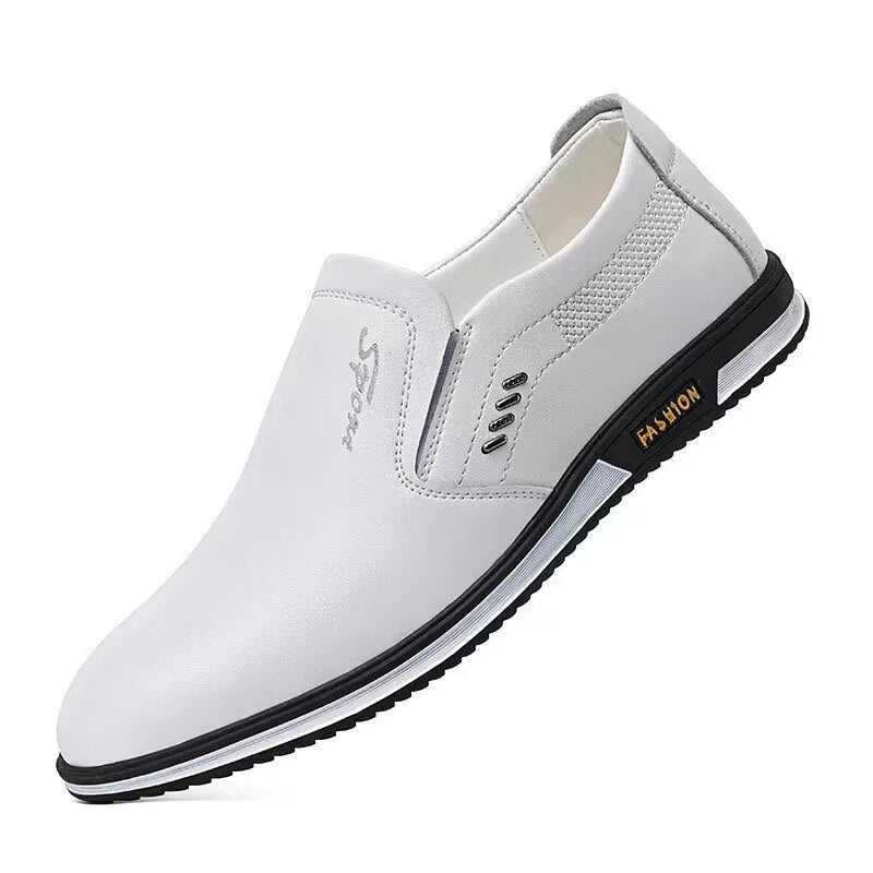 Herren Sommer Loafer Schwarz