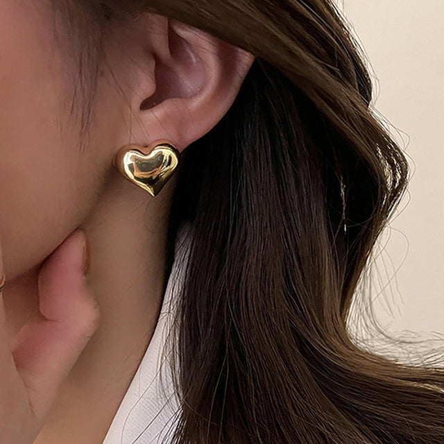 Eleherz | Elegante Herz-Ohrringe für Frauen | Shop Nory