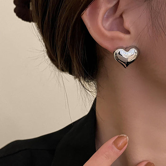 Eleherz | Elegante Herz-Ohrringe für Frauen | Shop Nory