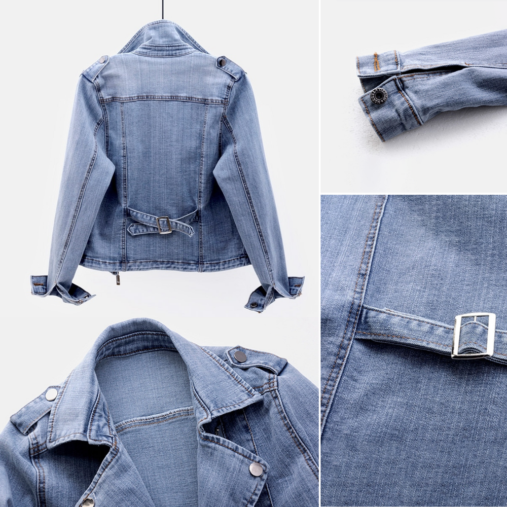 Motorrad Jeansjacke Damen