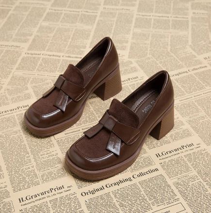 Grobe Lederschuhe